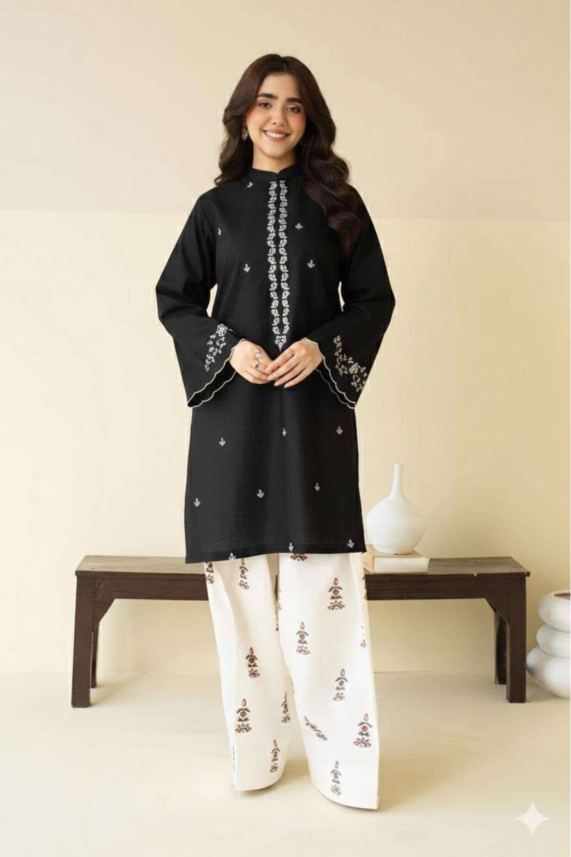 PURE LAWN EMBROIDERED 2PC
