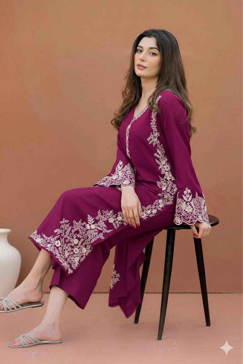 PURE LAWN EMBROIDERED 2PC