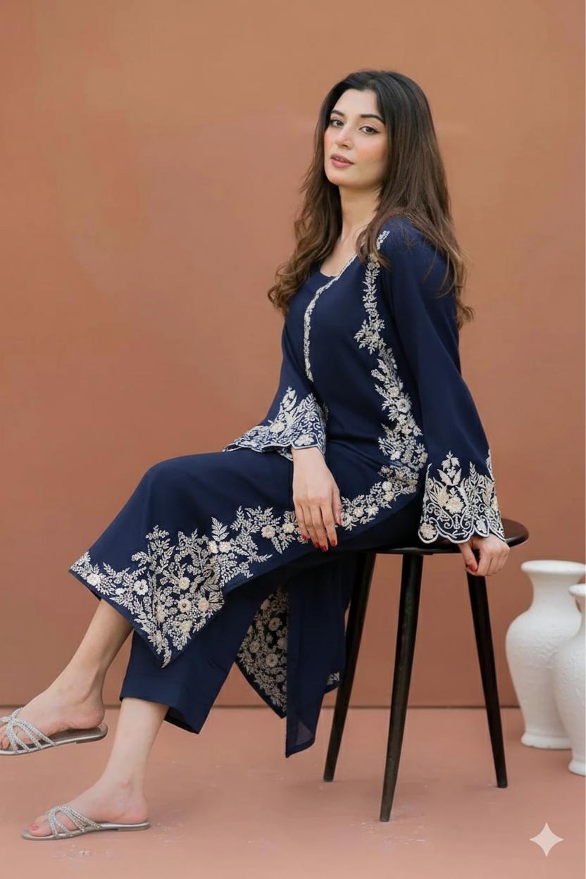 PURE LAWN EMBROIDERED 2PC