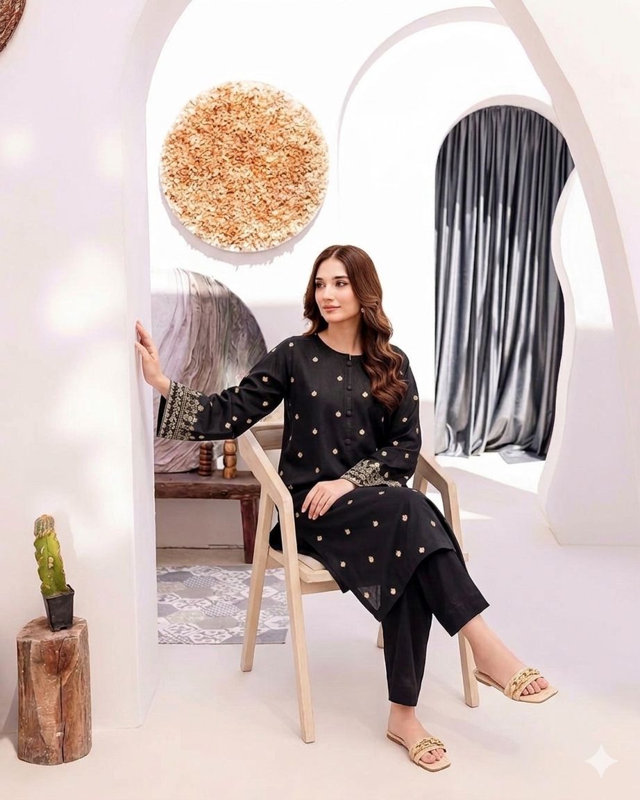 PURE LAWN EMBROIDERED 2PC