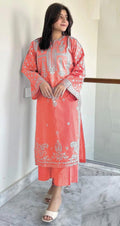 PURE LAWN EMBROIDERED 2PC