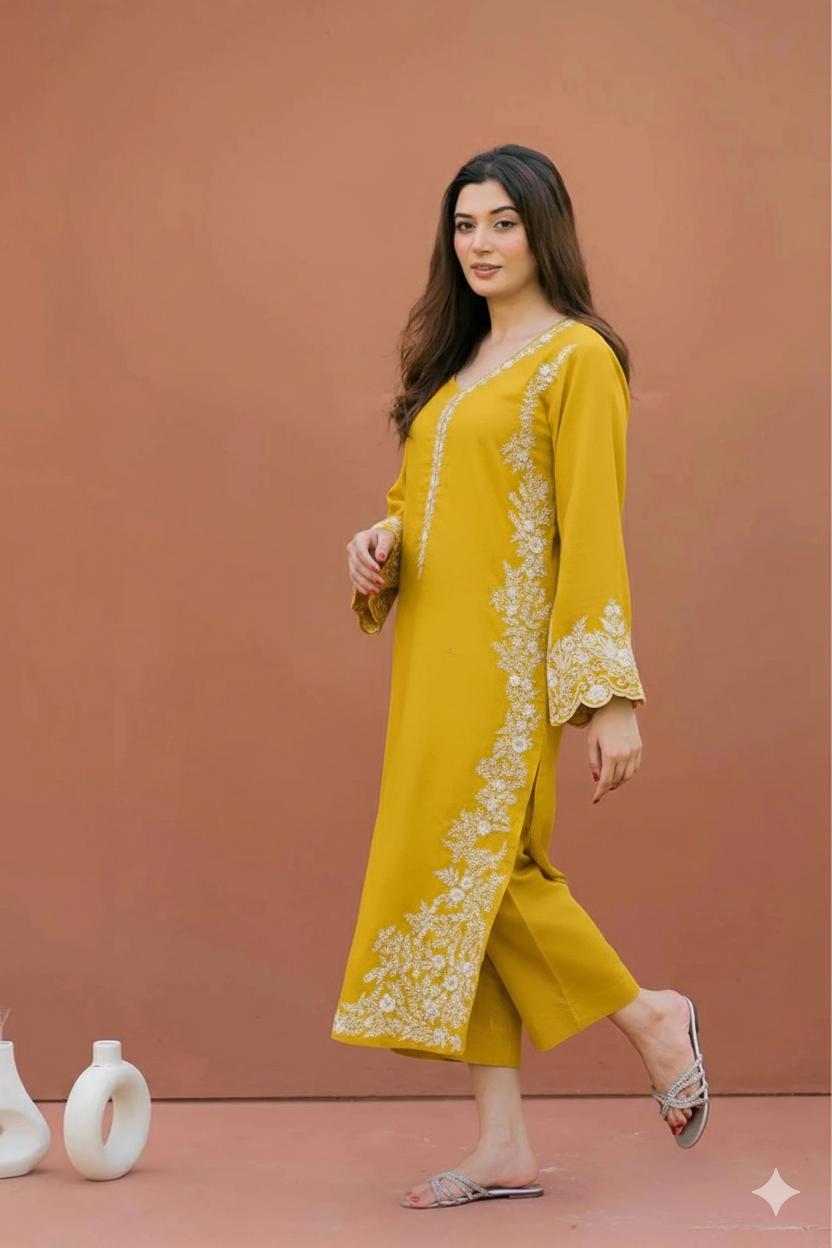 PURE LAWN EMBROIDERED 2PC