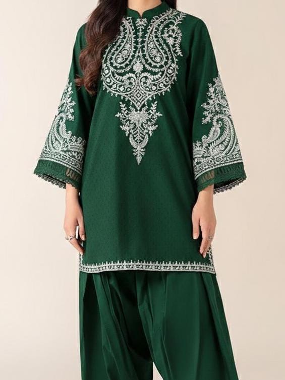 PURE LAWN EMBROIDERED 2PC