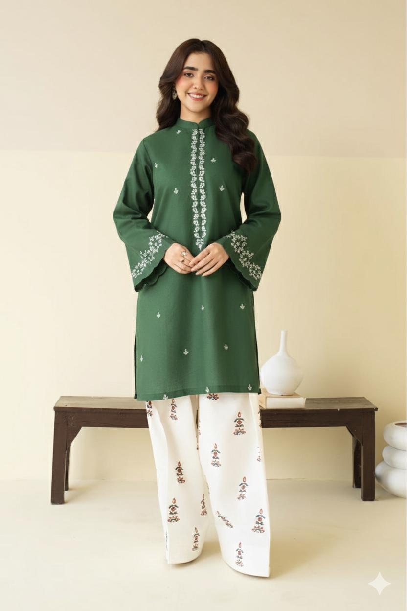 PURE LAWN EMBROIDERED 2PC