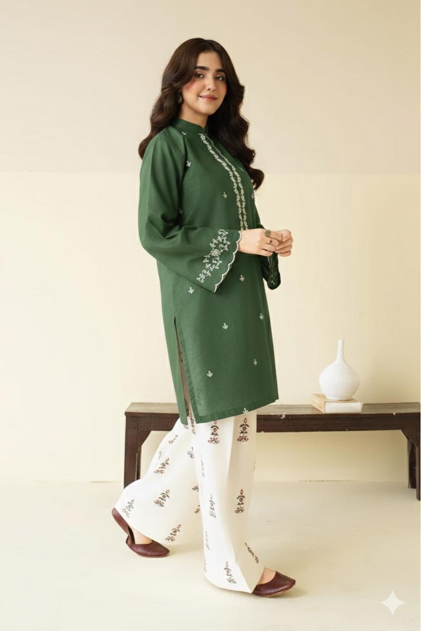 PURE LAWN EMBROIDERED 2PC