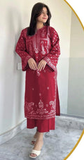 PURE LAWN EMBROIDERED 2PC