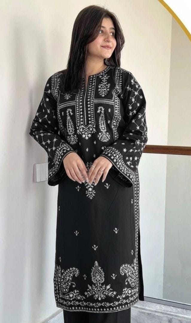 PURE LAWN EMBROIDERED 2PC