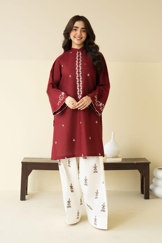 PURE LAWN EMBROIDERED 2PC