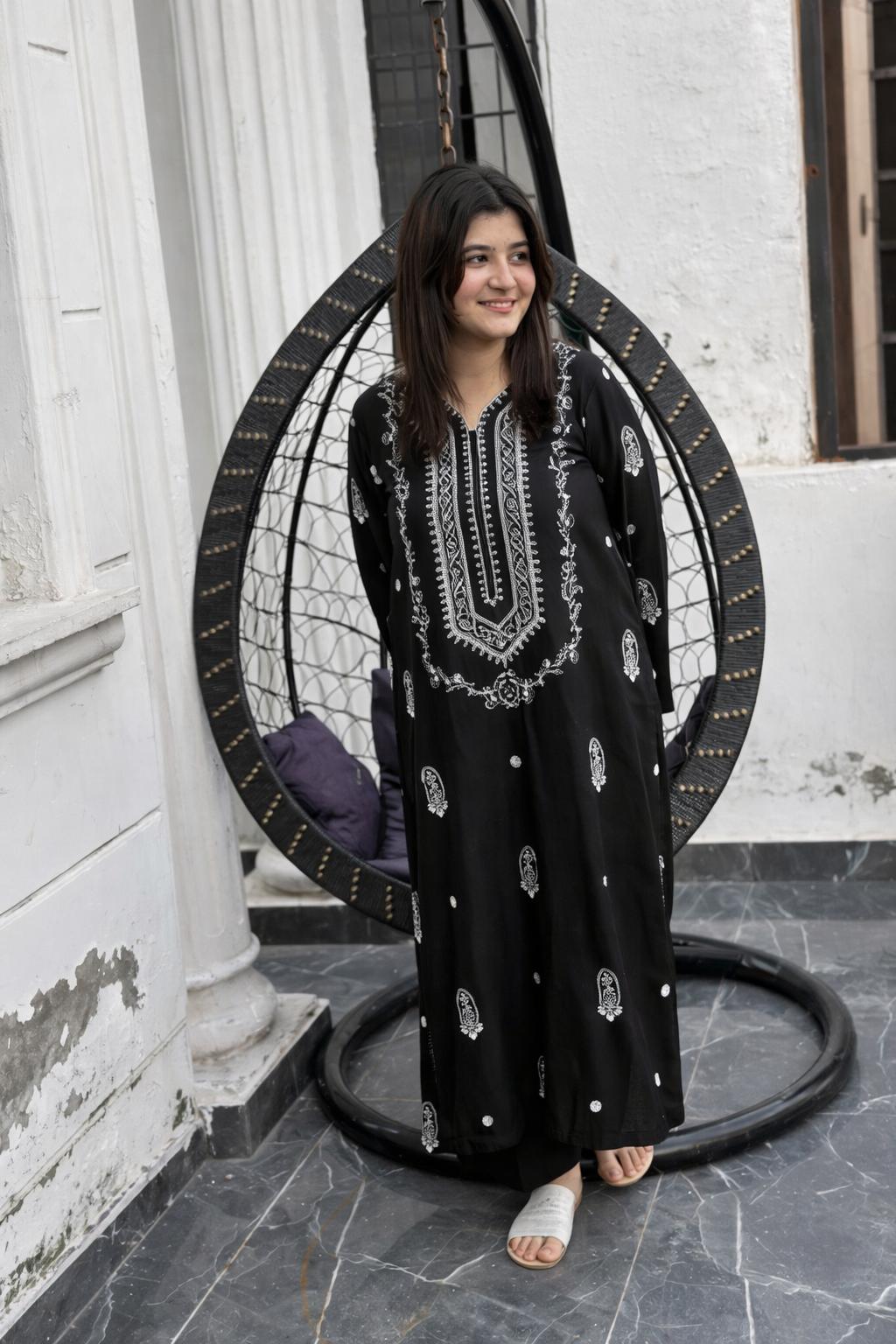 PURE LAWN EMBROIDERED 2PC